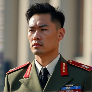 杨靖宇将军肖像