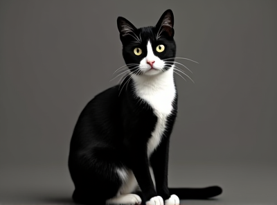 黑白猫