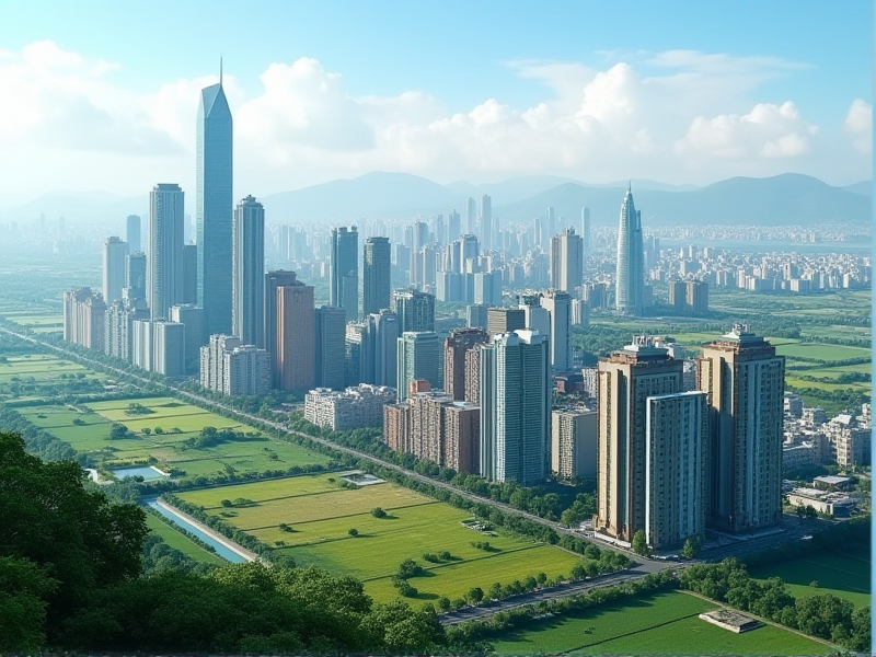 驻马店城市风光