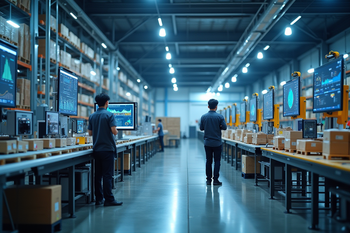 智能仓储系统展示