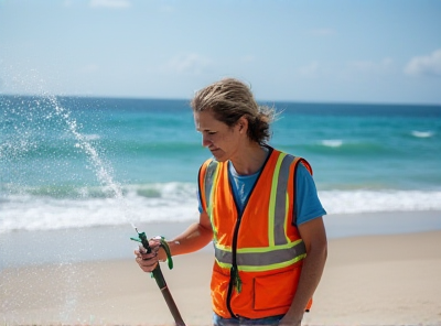 海滩清洁