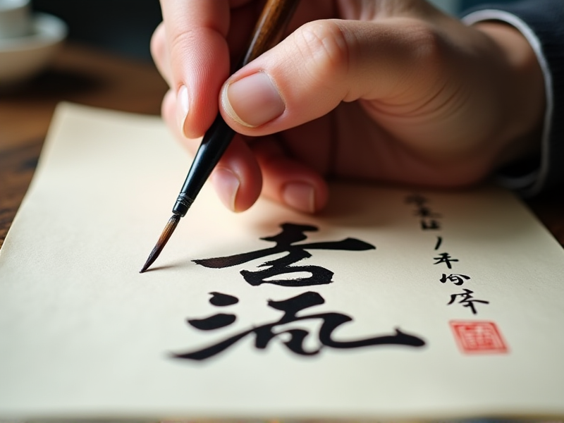 中国书法艺术展示