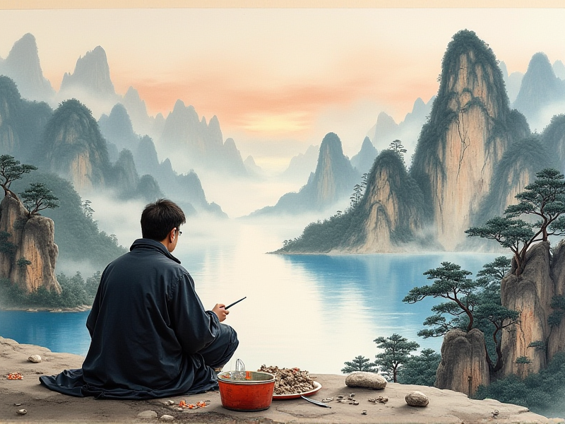 中国国画艺术展示