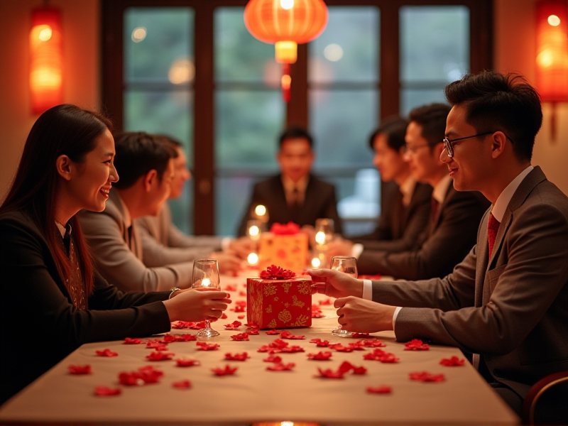 中国传统社交礼仪展示