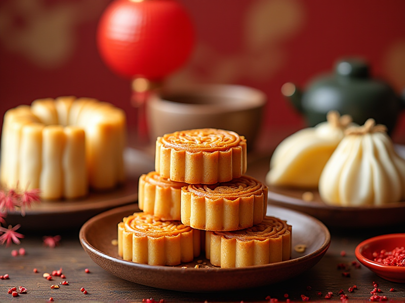 中国传统节日美食展示