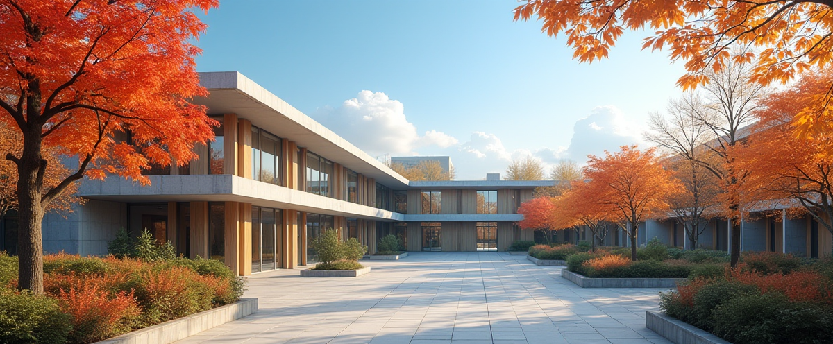 海华学院校园风光