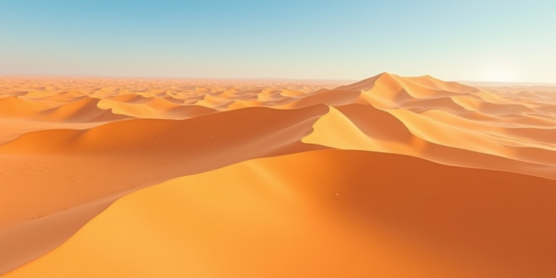 撒哈拉沙漠全景