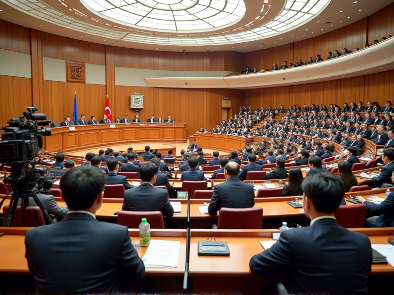 尹锡悦弹劾案投票现场