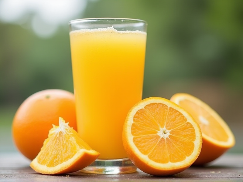 新榨橙汁