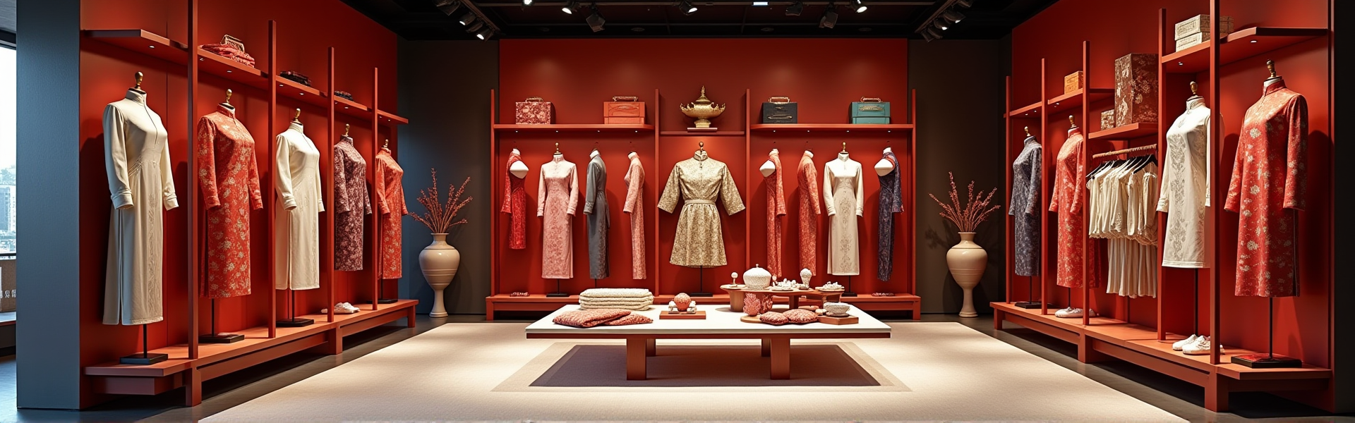 中国传统服饰系列横幅