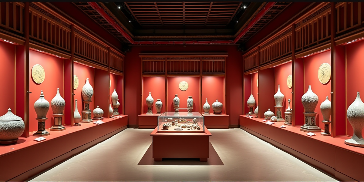 中国传统手工艺展示