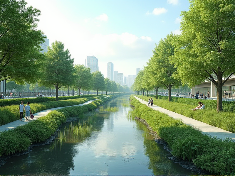 沙颍河生态廊道