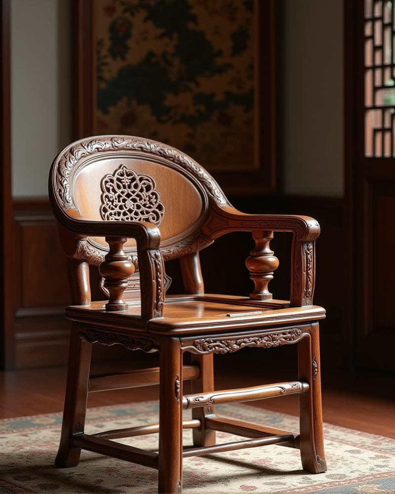 黄花梨圈椅