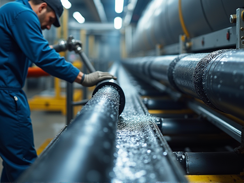 液压油管新旧清洗方式