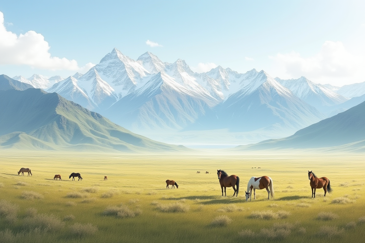 塔城���原全景